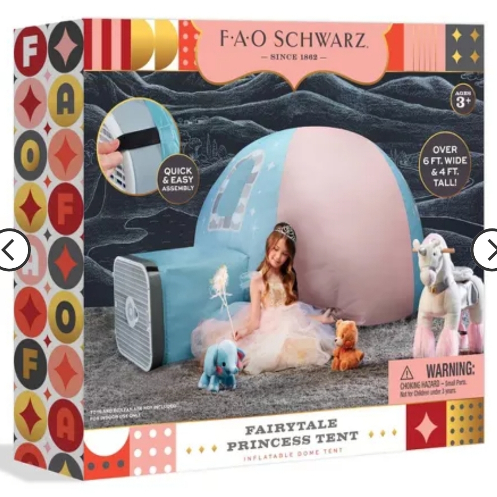 Inflatable Dome Princess Toy Tent - Picture 4 of 5